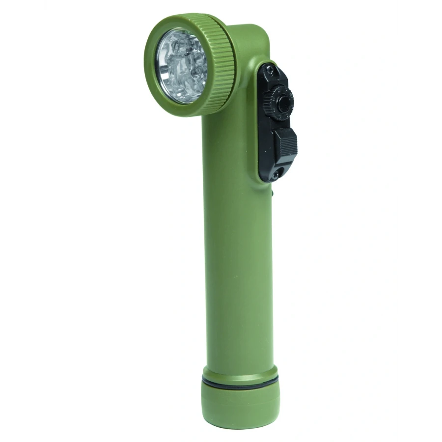 Фонарь Г-образный 6 LED, Mil-Tec, олива
