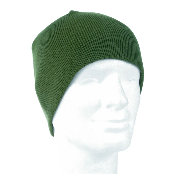 Милтек шапка "Beanie" акрил (оливковая)