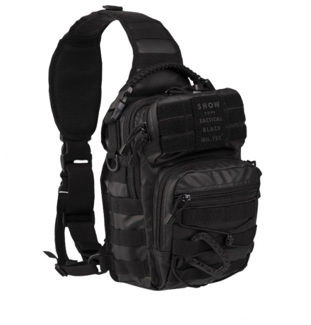 Рюкзак однолямочный "ASSAULT PACK SMALL 10L" черный