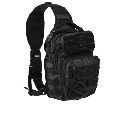 Рюкзак однолямочный "ASSAULT PACK SMALL 10L" черный