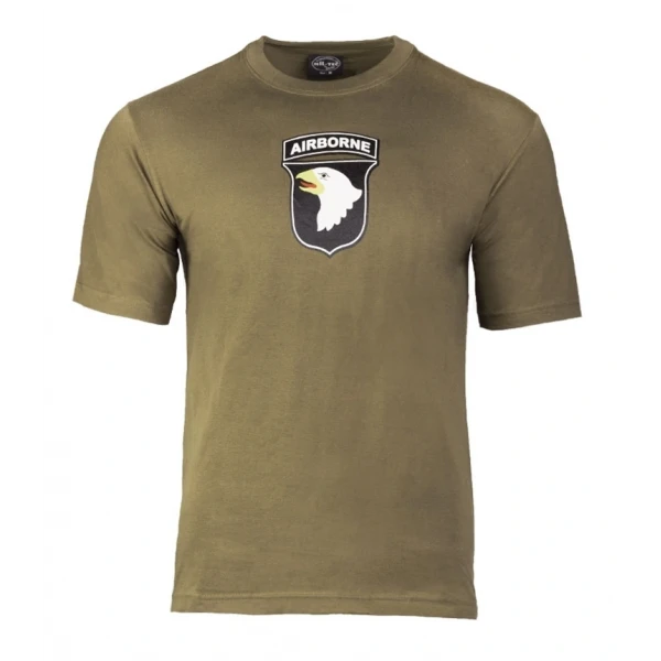 Футболка Mil-Tec ′101st Airborne′, оливковая