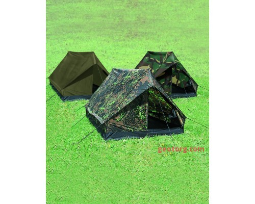 Милтек палатка двухместная "Mini Pack Super" вудленд