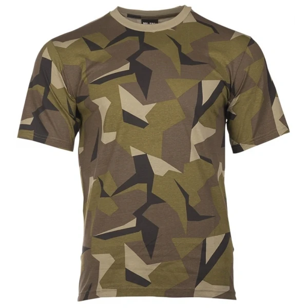 Милтек футболка SWEDEN CAMO камуфляж