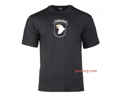 Милтек футболка "101st Airborne" черная