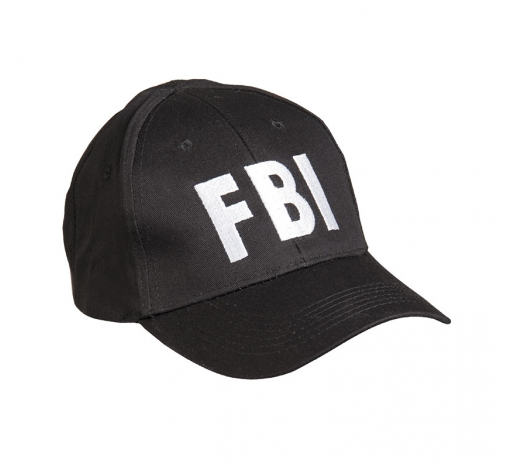 Бейсболка "FBI" черная
