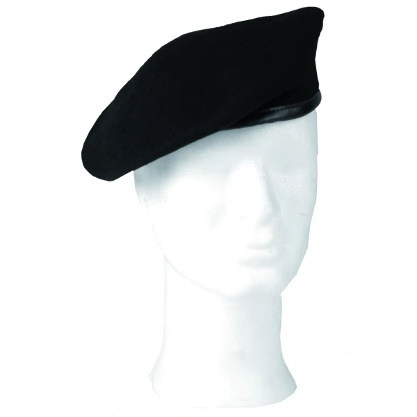 Берет MIL-TEC® IMPORT BLACK, черный