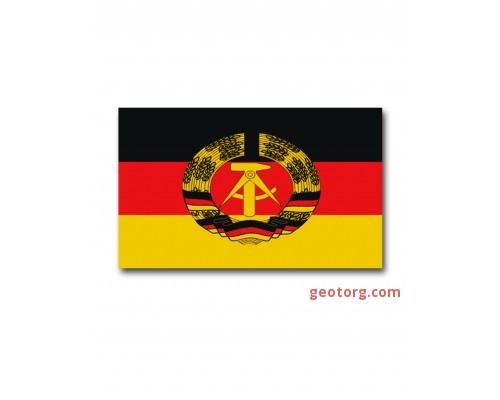 Милтек флаг ГДР 90х150см
