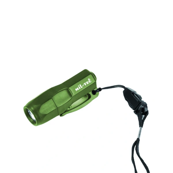 Мини-фонарь 3 LED Mil-Tec, олива