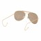 Милтек очки солнцезащитные Air Force коричневые