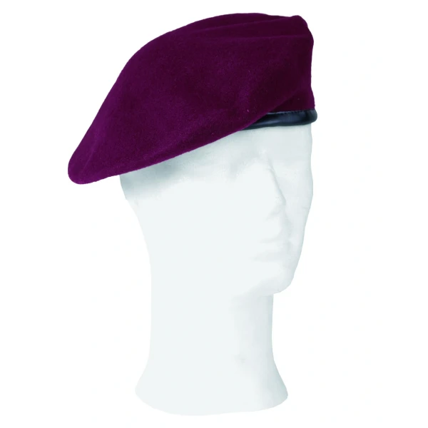 Бундес берет BORDEAUX IMPORT, Mil-Tec, бордовый