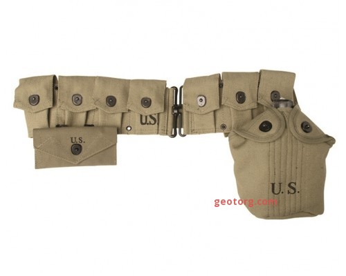 США ремень-бандольер для магазинов M1 Garand (WWII реплика)