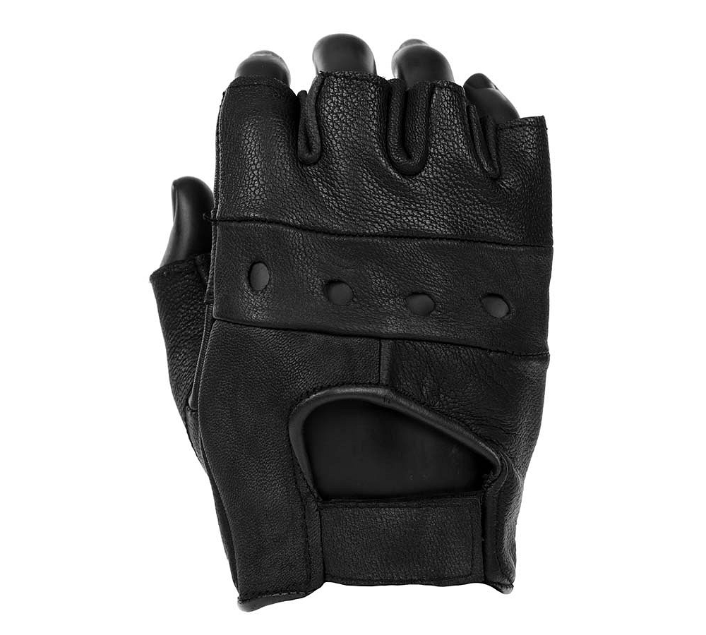 Перчатки Longhorn без пальцев, кожаные