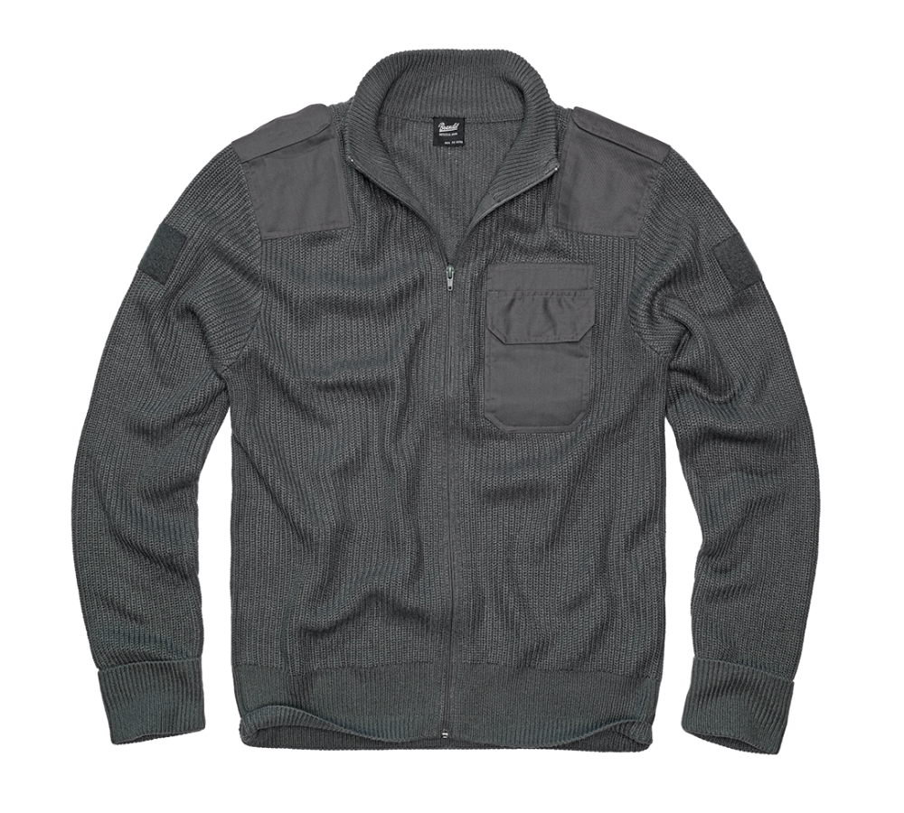 Вязаный кардиган BW Cardigan антрацит от Brandit