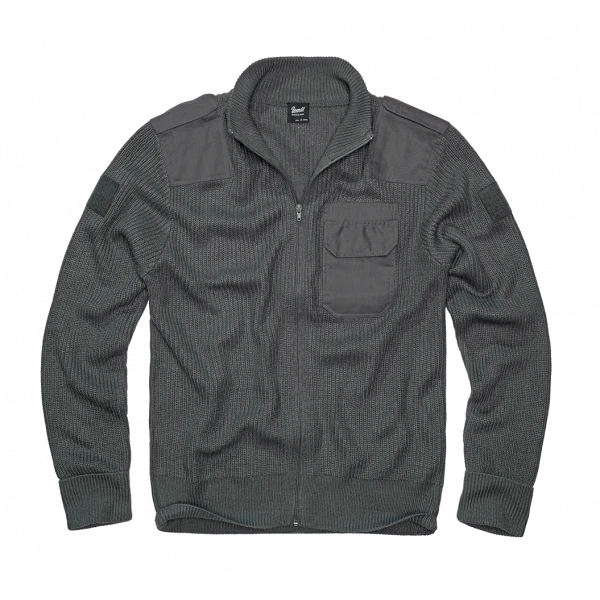 Свитер на молнии BW Cardigan Brandit, антрацит