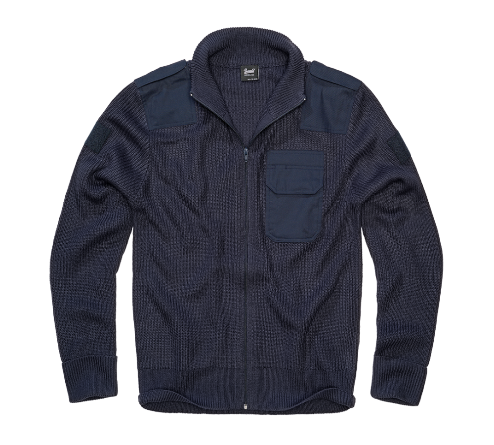 Вязаный кардиган BW Cardigan синий (navy) от Brandit