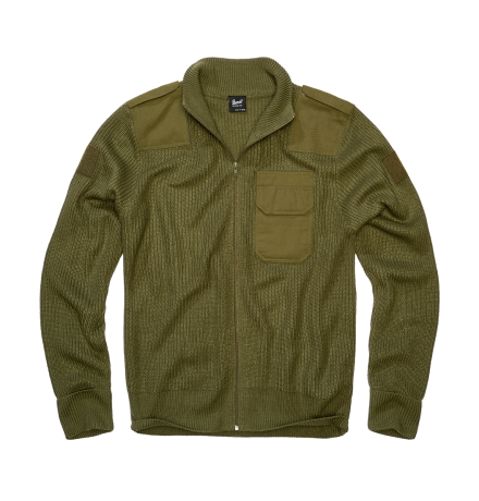 Вязаный кардиган BW Cardigan оливковый от Brandit